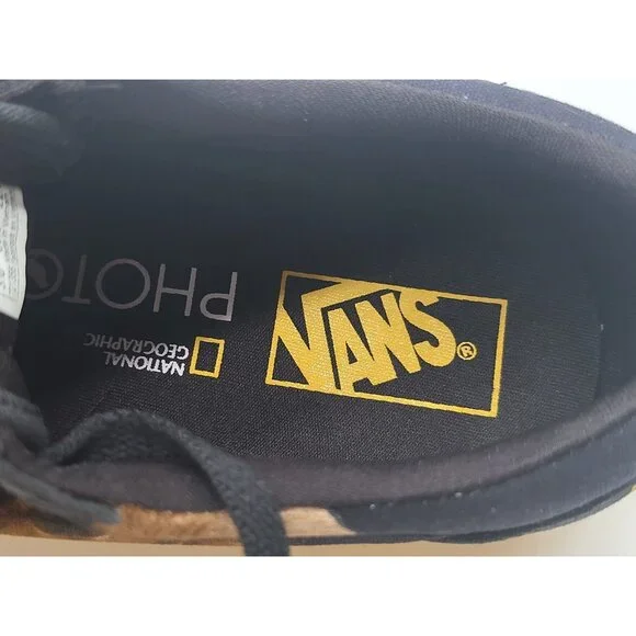 Vans National Geographic Animals Wom Size 5.5 Old Skool‎ Skateboarding Shoes